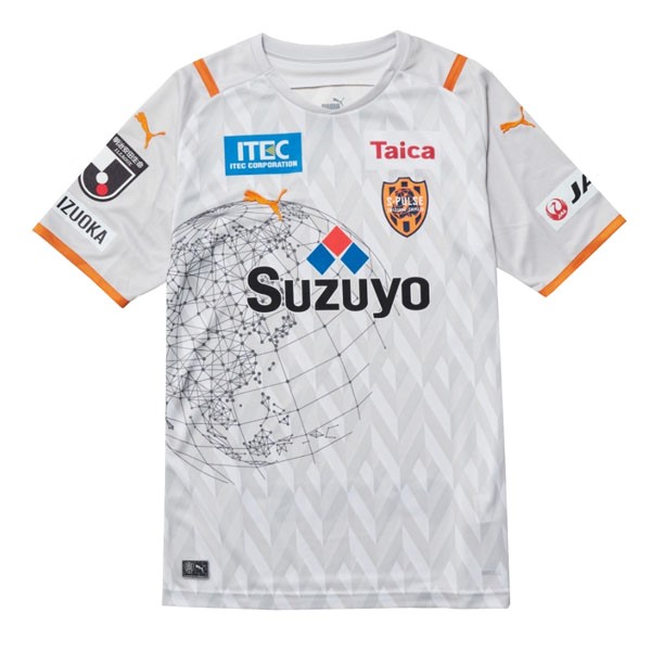 Thailand Trikot Shimizu S Pulse Auswarts 2021-22 Weiß Fussballtrikots Günstig